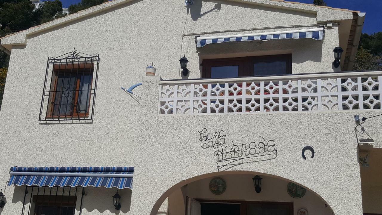 Ferienwohnung Casa Dobrada Benissa Exterior foto